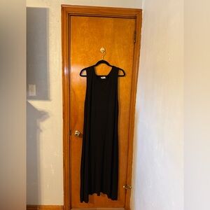Blumin Black Sleeveless Maxi Dress Size 3X